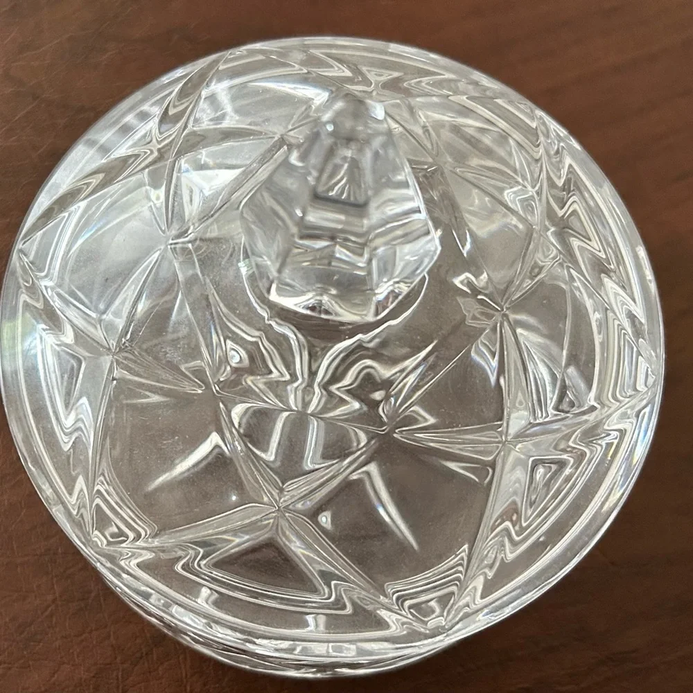 Bohemian Vintage Heavy Cut Crystal Candy Dish. Make An Offer!! - Picture 2 of 5